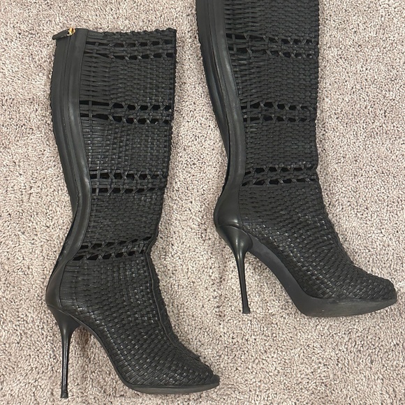 GUCCI Shoes - BARELY WORN GUCCI "PEEP PARKER" Boots